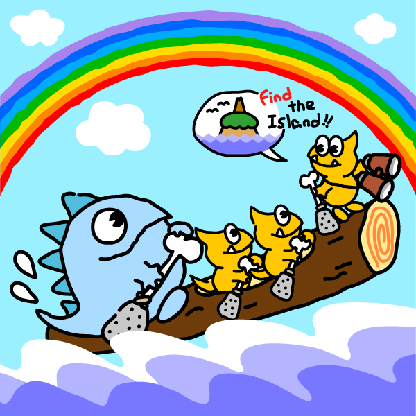 ふわふわかいじゅう