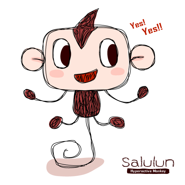 おサルのさるるん