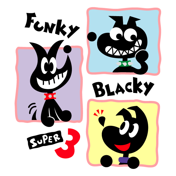 Funky Blacky Super 3